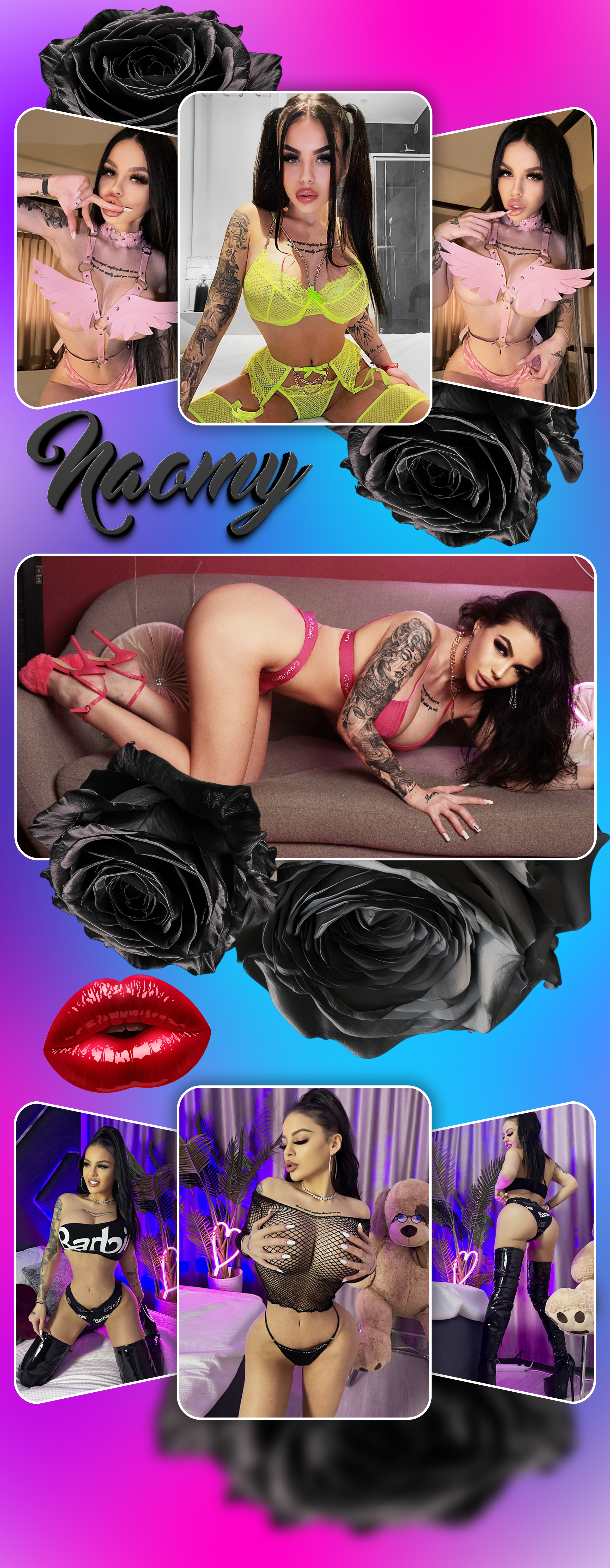 NaomyBlackBarbie Welcome to my pageQ image: 1