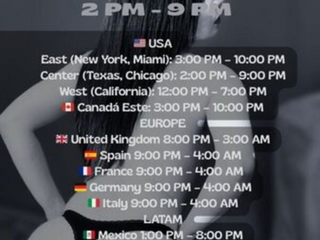 about me, schedule and rules