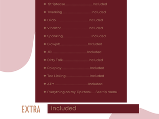 tip menu