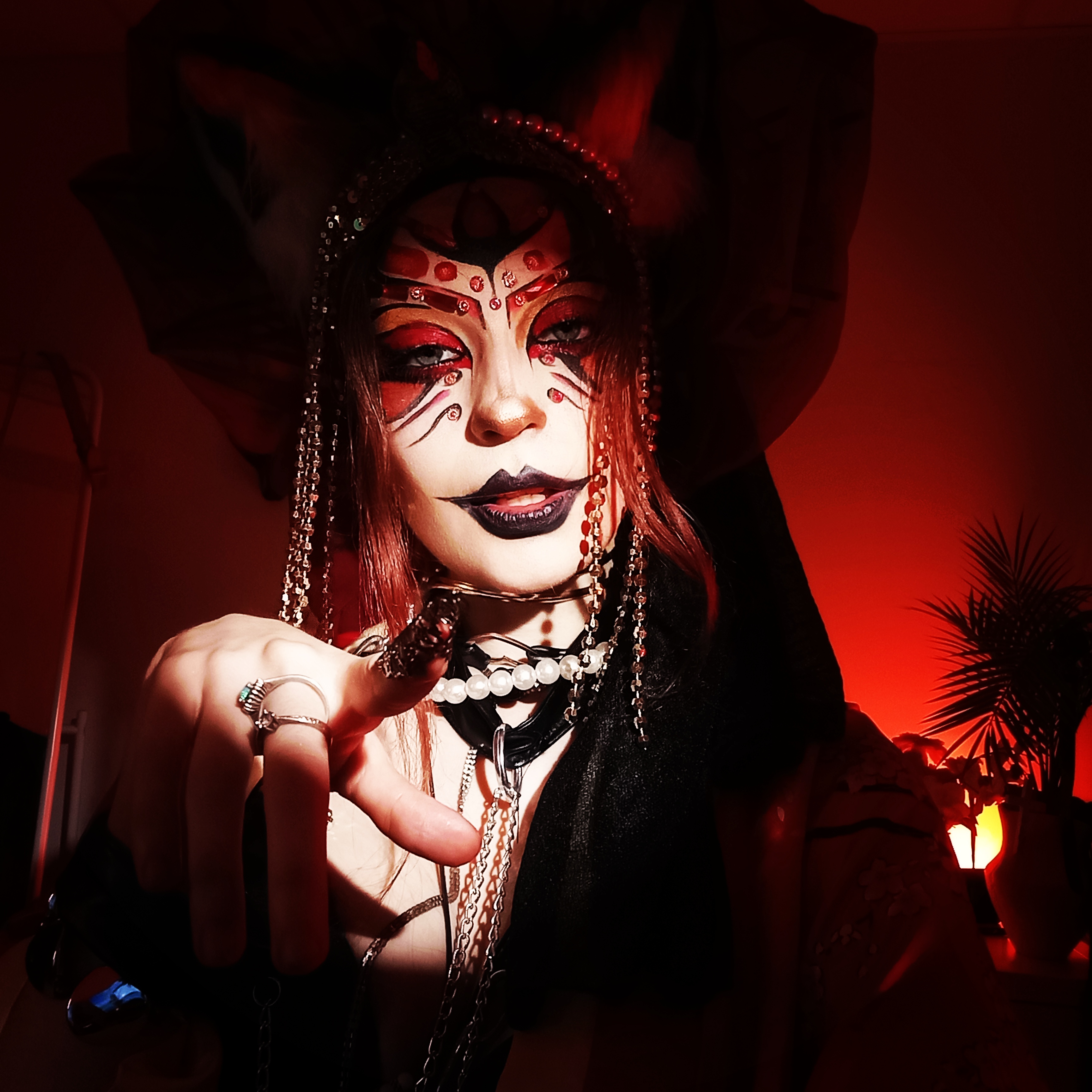 EmpressMorrigan If I whisper your name, will you obey — or lose yourself trying to remember who you were before me? image: 1