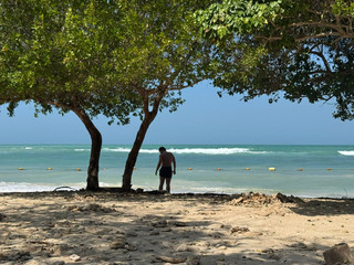 handsome boy on the beach 🌴