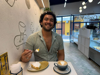 handsome man in Cartagena