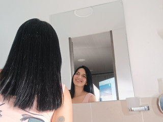 I see the reflection I always dreamed of.