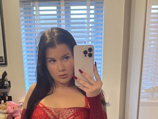 More red lingerie x