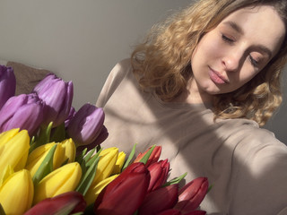 Обожаю тюльпаны🥰