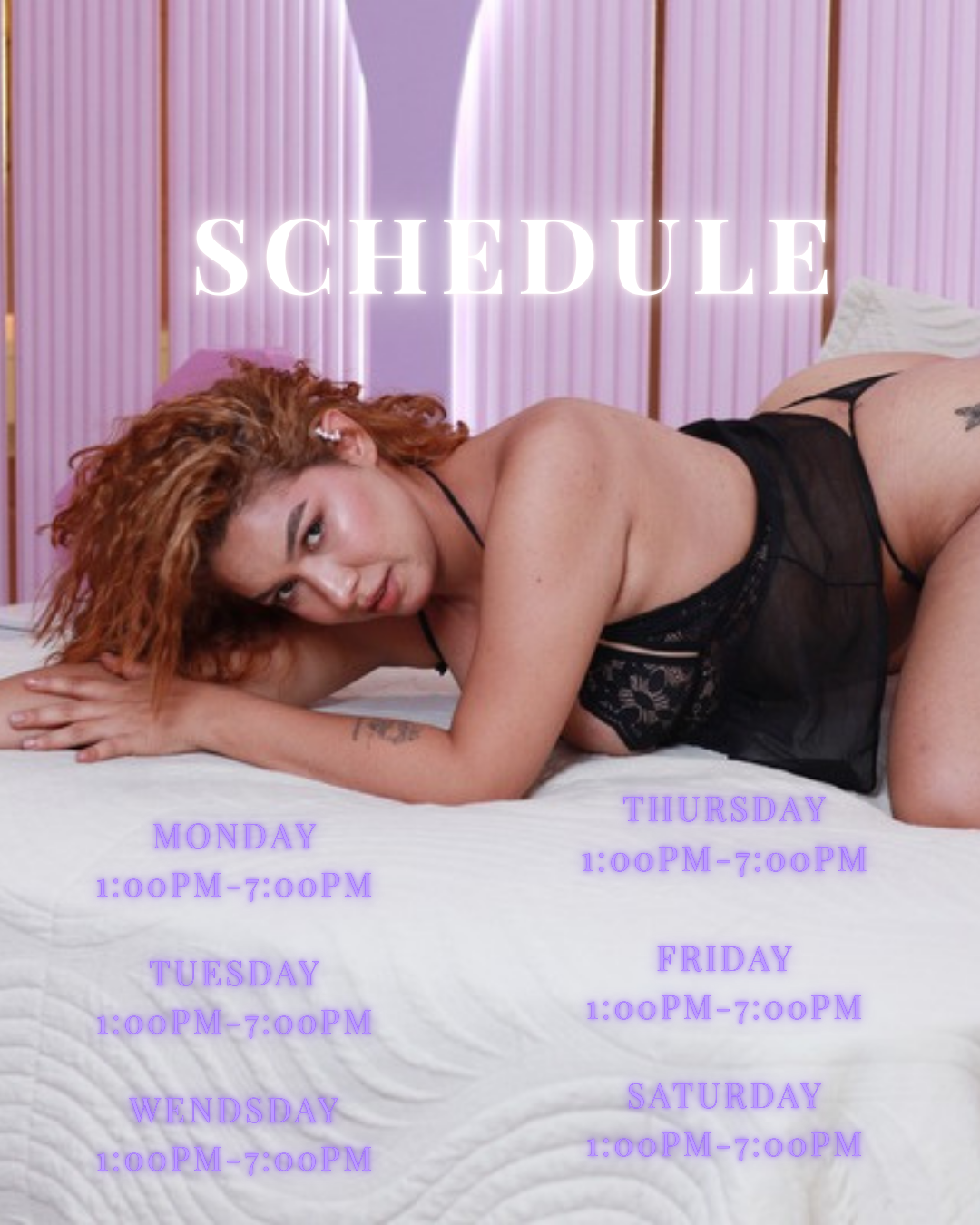 Jenya-Colins My schedule image: 1