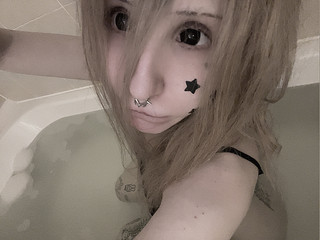 Boo! I'm going to scare you in the bathroom