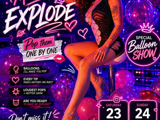 🎈💥 THIS WEEKEND… I’M READY TO EXPLODE 💥🎈