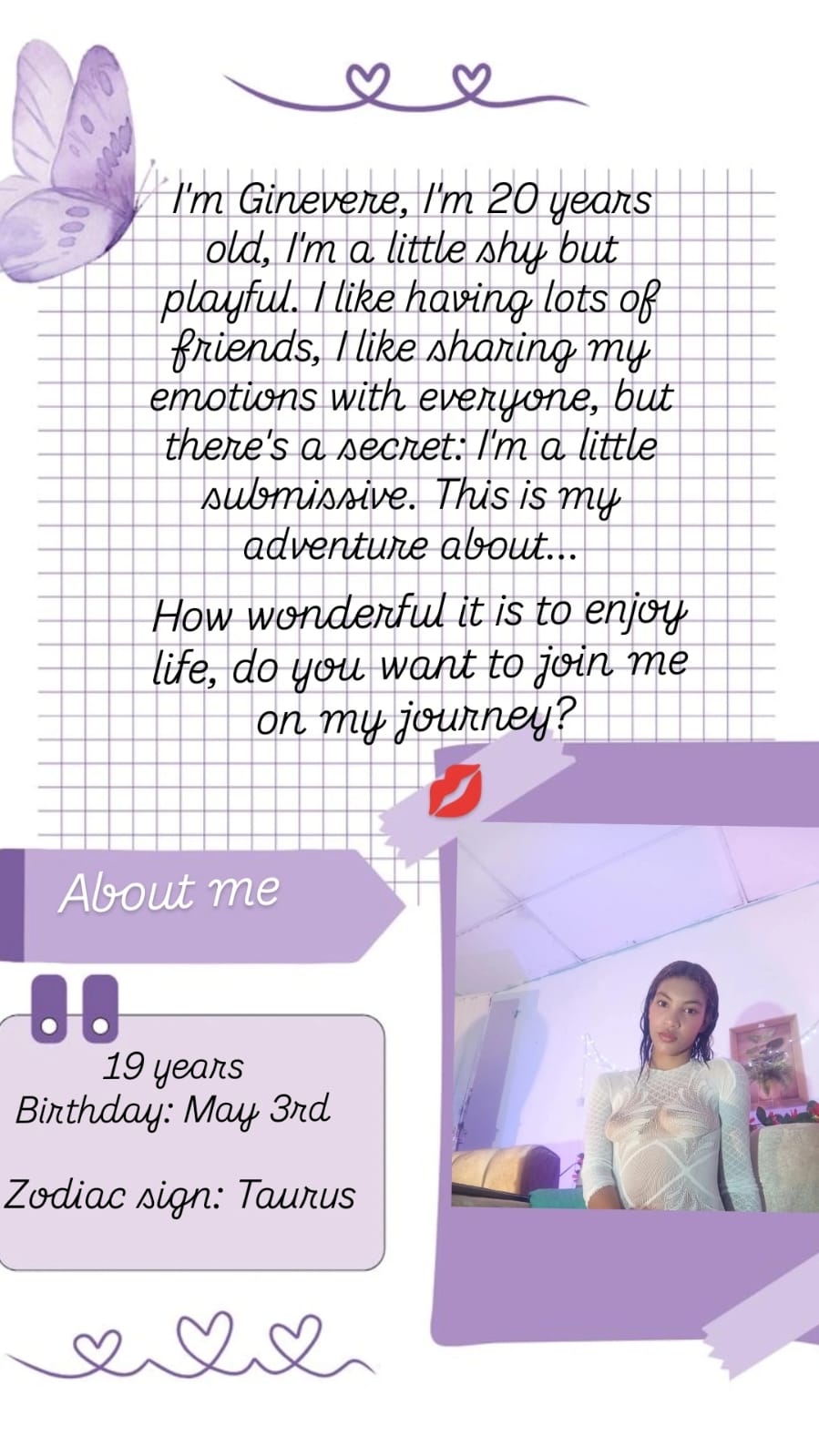 ginevere ABOUT ME image: 1