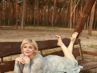 Lady in dress