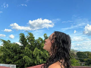 sun on my face