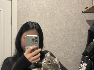 Selfie with my cat🎀