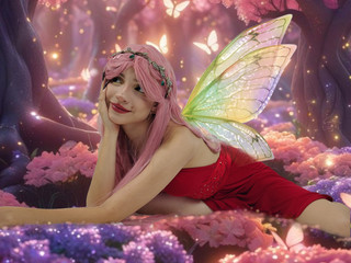 Cute Fairy In The Forest 🍃✨🍄🍃