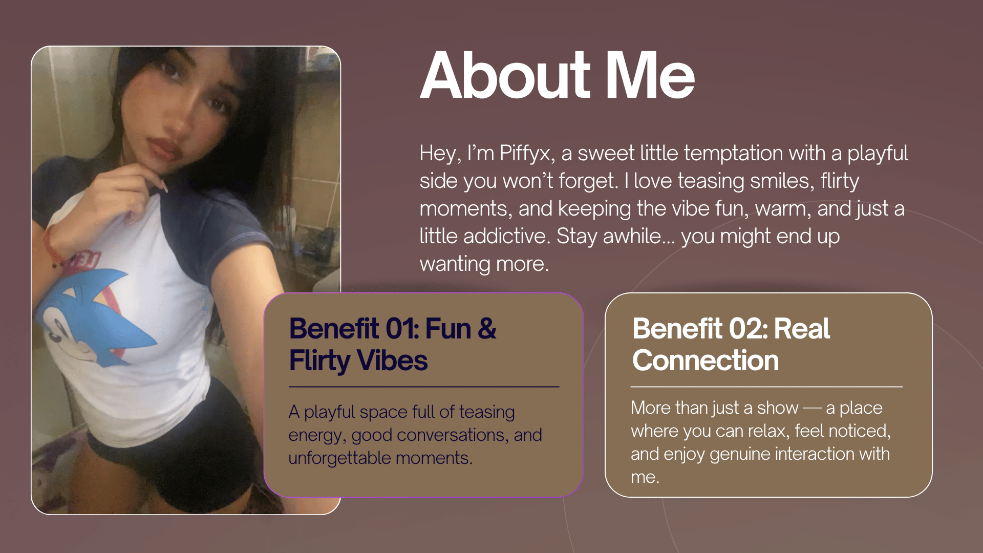 Piffyxx About Me image: 3
