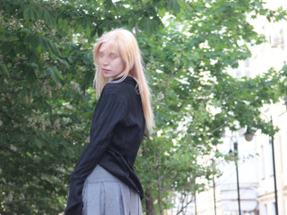 On the street