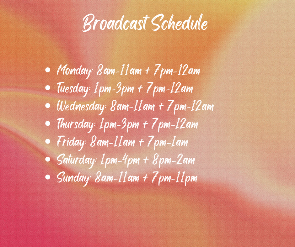 ThornsandHoney Schedule image: 1