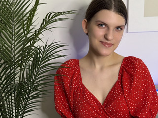 Lady in red