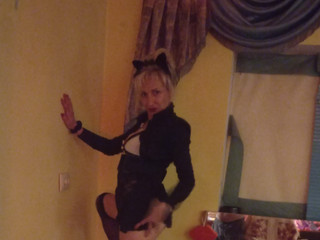 In a playful mood)