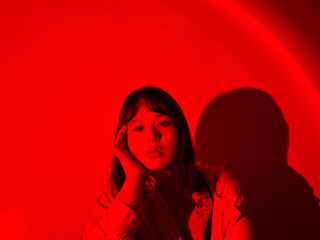 Girl in red