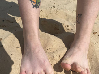day at the beach