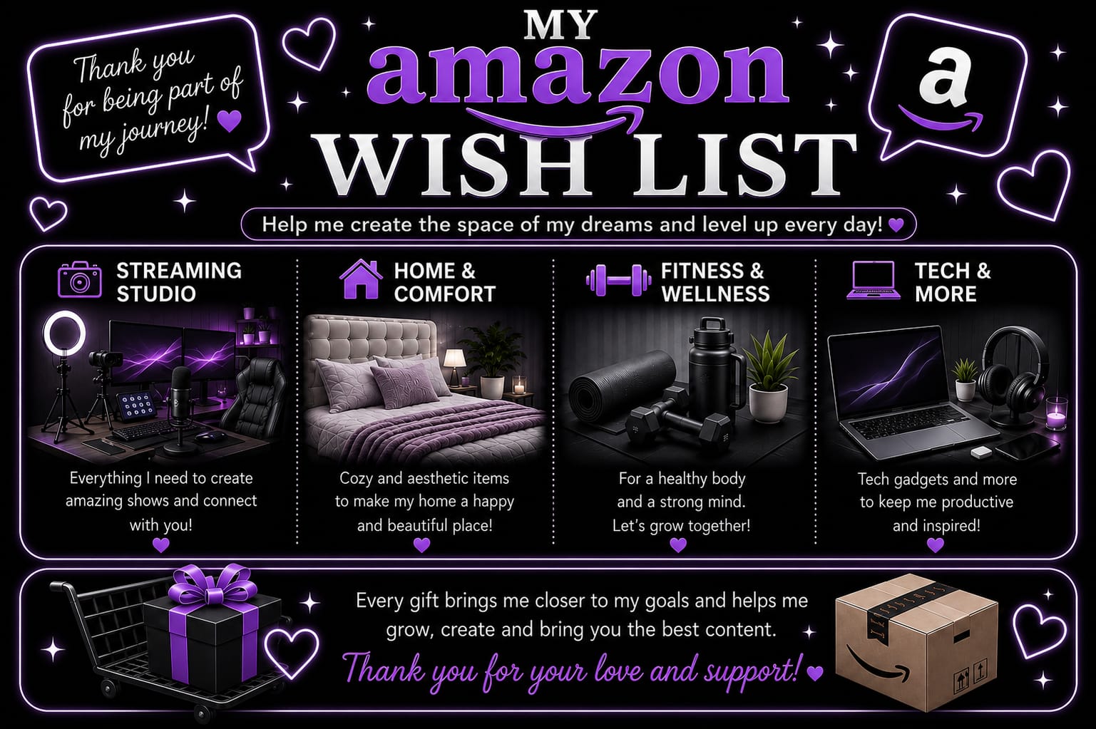 skinnykattylush19 my amazon wish list🛒🛍️ image: 1