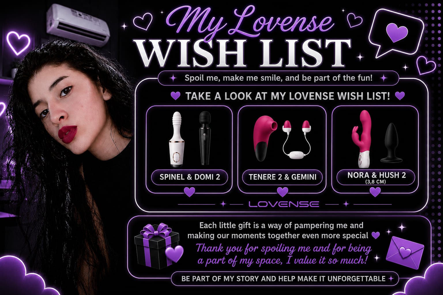 skinnykattylush19 my lovense wish list🕹️🎮 image: 1