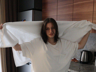 I washed myself (I don't stink)