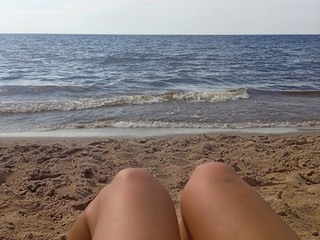 Legs on the beach ☀️