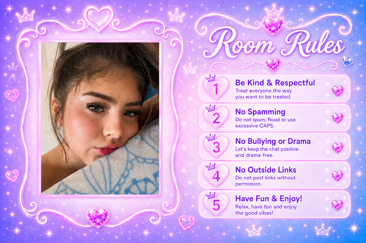 AngelaParker IMPORTANT INFORMATION ABOUT MY ROOM image: 8