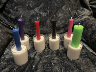 Candles for wax play