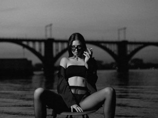 Black and white