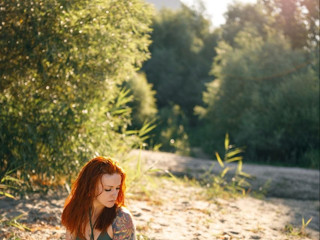 sun-kissed