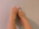 foot fetish, white pedicure🤤