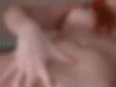 Fully naked fingers in pussy