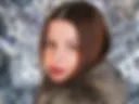 in a fur coat)