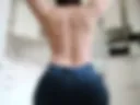 Ass in jeans and bare back💕