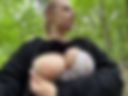 Show boobs in public forest