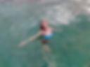 in the pool