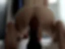 With a dildo
