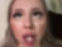 CUM ON FACE!