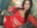 red bra**alter, translucent panties