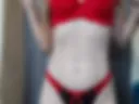 In red sexy)