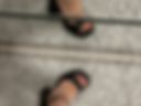 Pedicure and manicure collection (photos of feet a