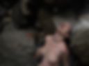 naked at the waterfall