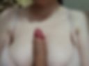 I play with cock with my pussy and tits!)