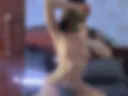 Almost naked in the mirror