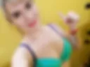 In a swimsuit