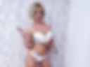 Sexy in white lingerie