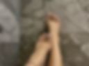 foot fetish, white pedicure🤤