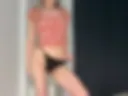 slim aestetic girl show body